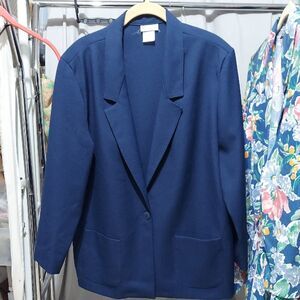 Donnkenny Polyester Blazer No Size Tags Invw378